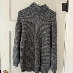 Old Navy Charcoal Turtleneck Sweater